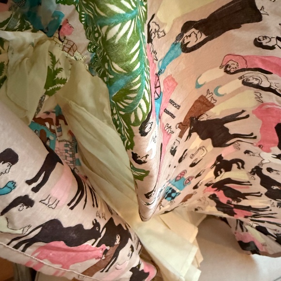 NWT Vintage Anthropologie Bazaar 100% Cotton Dress Plenty by Tracy Reese 2 XS - Picture 8 of 13